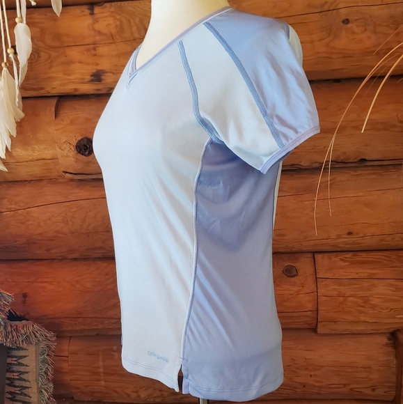 2 Set of Patagonia Base Layer Hiking Womens Tee Shirts - Picture 3 of 13